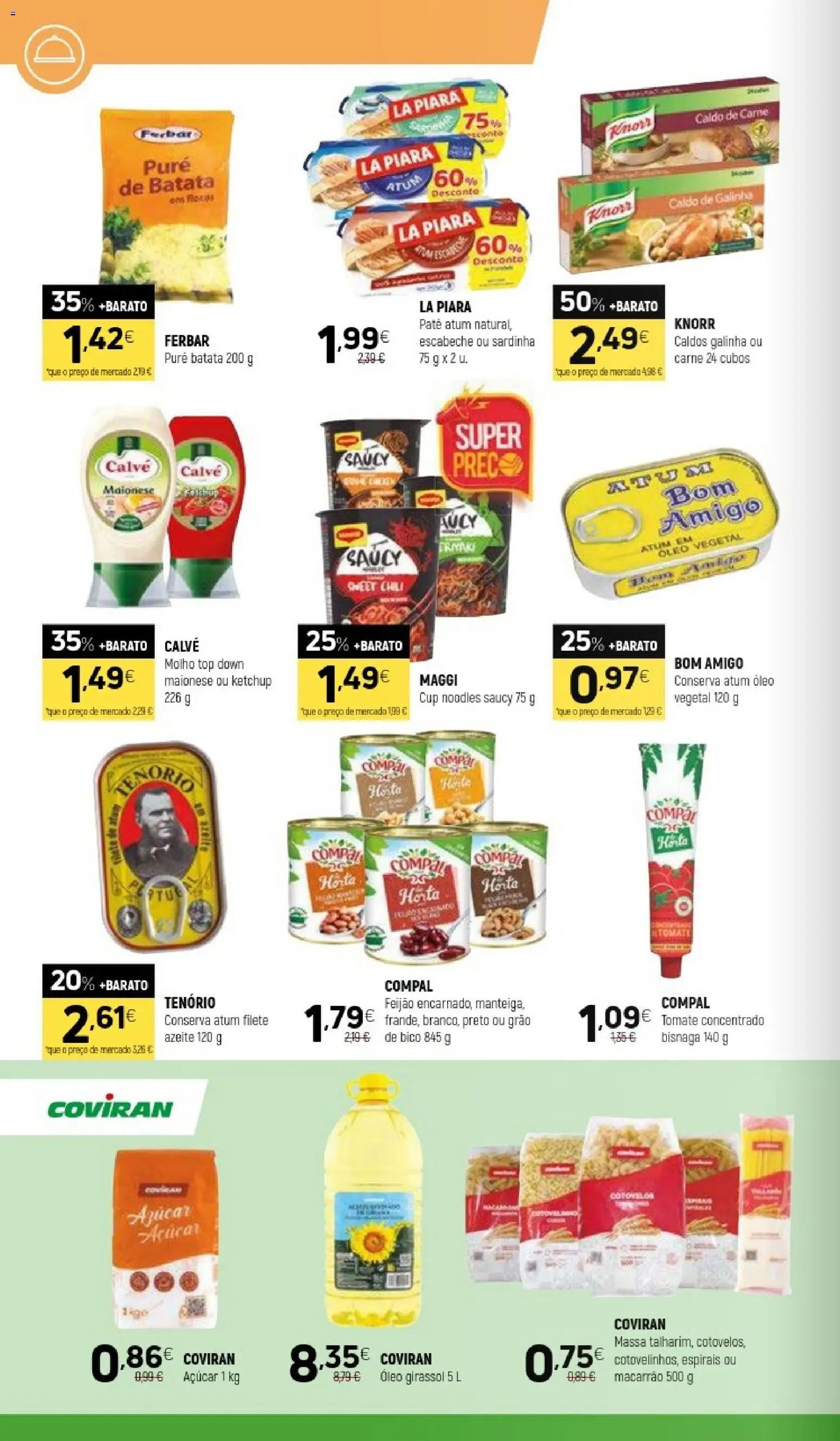 Coviran - folheto │ válido de 24.03.2026 | Página: 8 | Produtos: Batata, Top, Carne, Massa