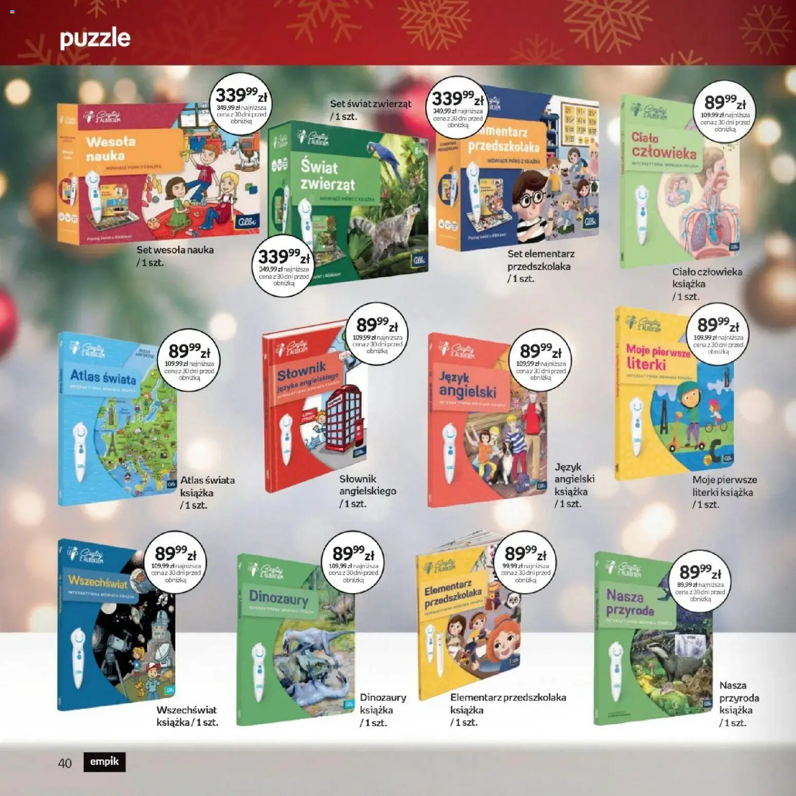 Empik promocje - Witaj w klubie znajdujących trafione prezenty dla każdego od 10.12.2025 | Strona: 40