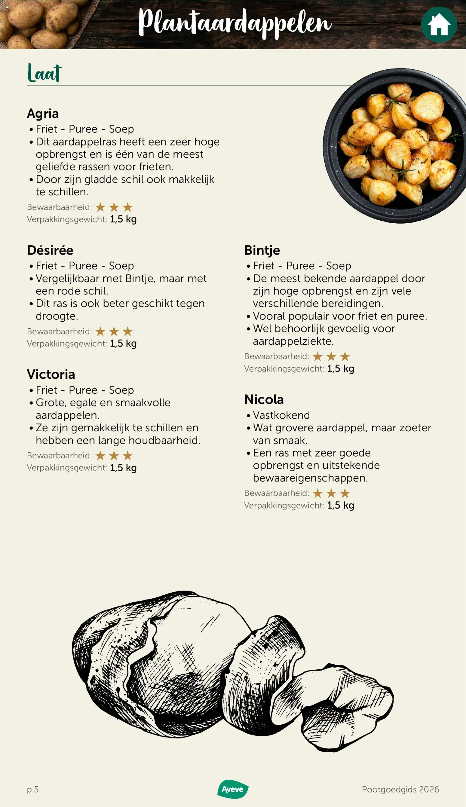 {H1} | Pagina: 5 | Producten: Friet, Schillen, Aardappel