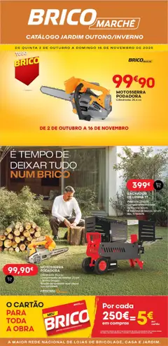 Pré-visualização BricoMarché - Catálogo Jardim Outono Inverno válido de 02.10.2025