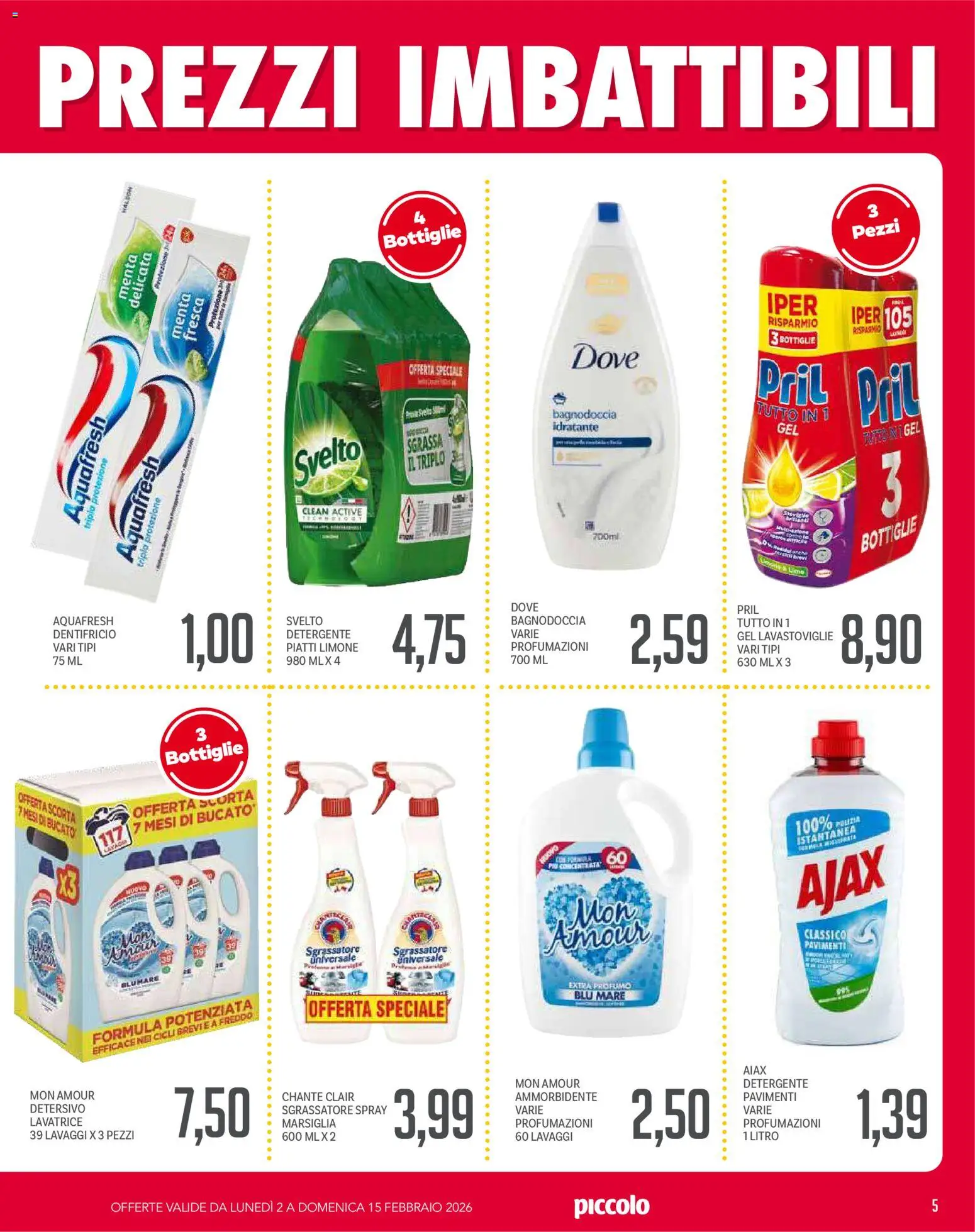 Volantino Piccolo del 02.02.2026 | Pagina: 5