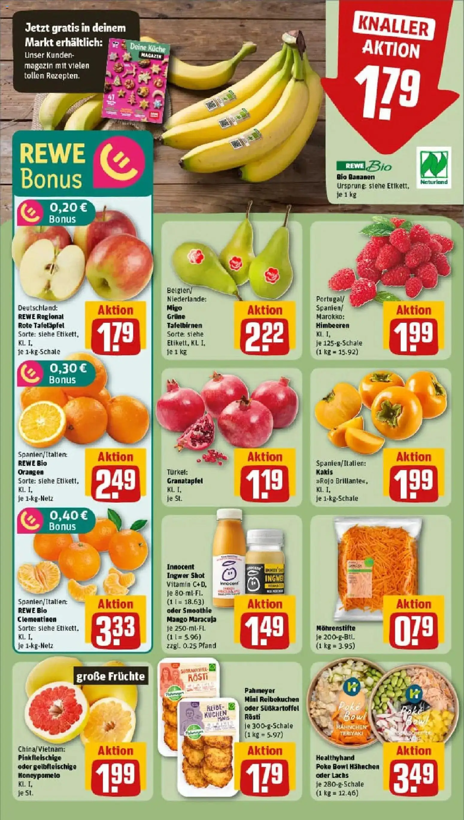 Rewe prospekt Blankenfelde-Mahlow	 – gültig ab 17.11.2025 | Seite: 6 | Produkte: Hahnchen, Granatapfel, Küche, Orangen