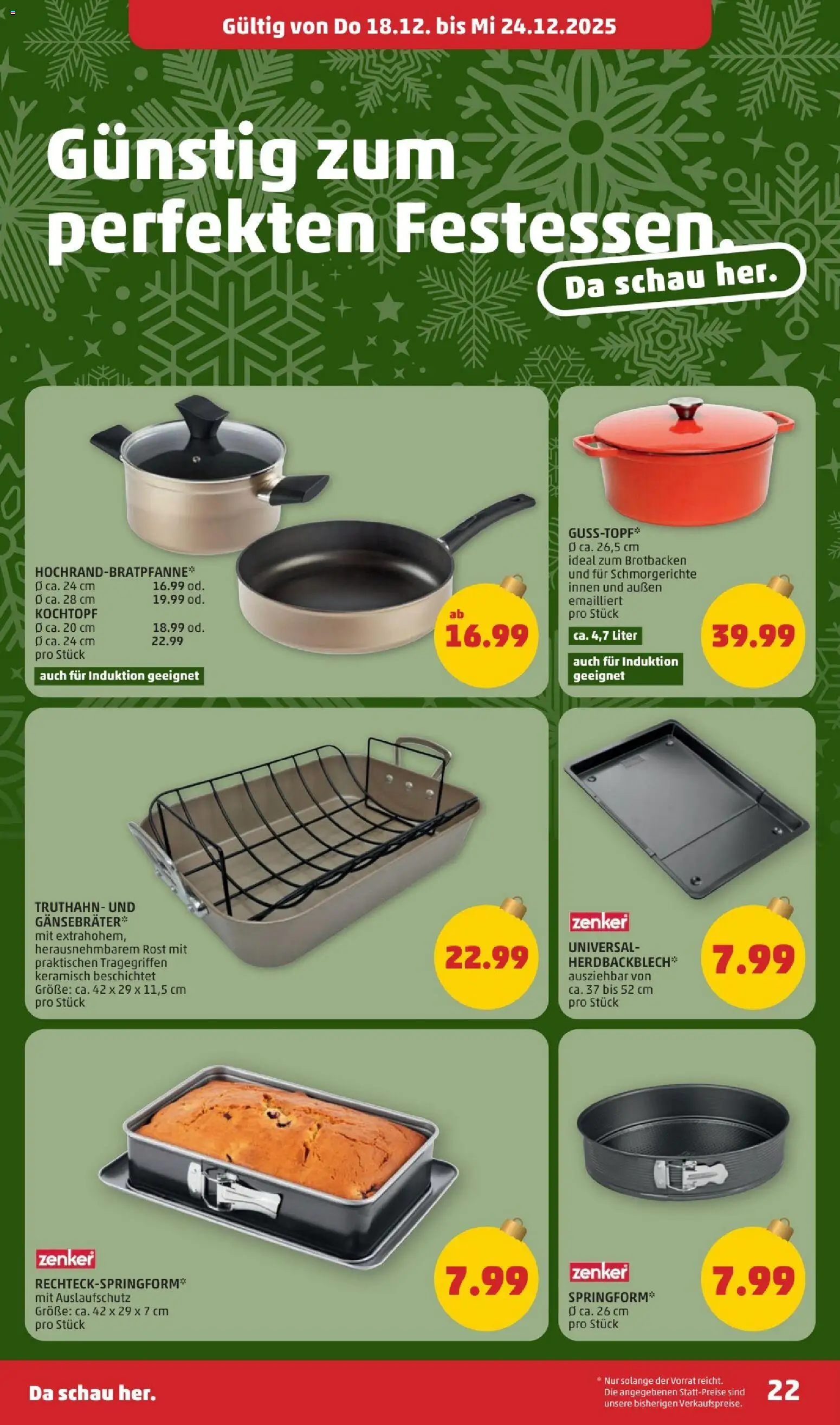 Penny Markt Flugblatt gültig ab 18.12.2025 | Seite: 22