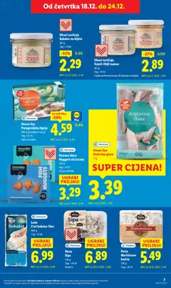 Ocean Sea Oslić bez glave, 1 kg - Pregled kataloga iz trgovine Lidl, vrijedi od 18.12.2025 | Stranica: 7