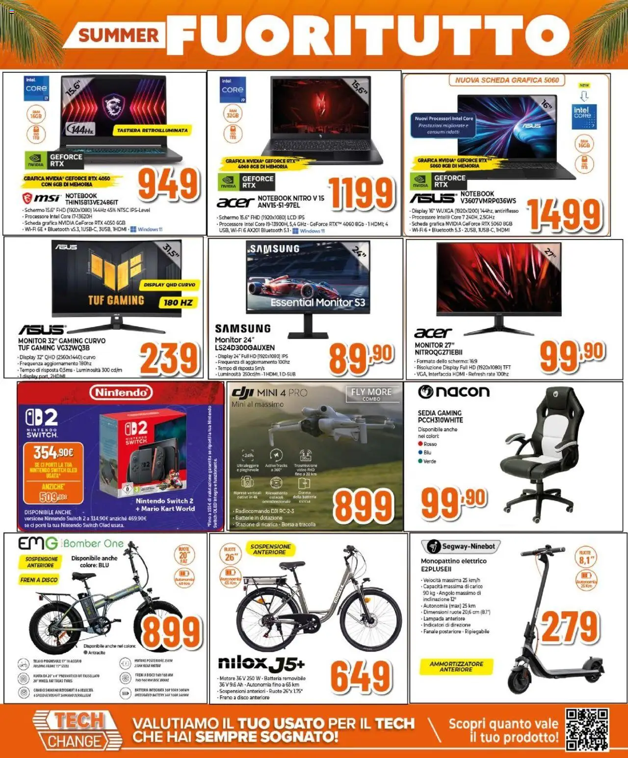 Volantino Expert del 31.07.2025 | Pagina: 21 | Prodotti: Batteria, Monopattino elettrico, Batterie, Lampada