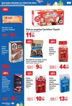 Ofertele Carrefour valabile de la 06.04.2026 | Pagină: 32 | Produse: Mici, Alune, Cacao, Jeleuri