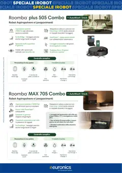 Anteprima del volantino Euronics iRobot catalogo valido a partire dal 04.12.2025 | Pagina: 4 | Prodotti: Spazzola, Rullo, Robot aspirapolvere, Pavimento