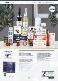 Vista previa Makro - Lotes y cestas Centro válido desde el 04.10.2025 | Página: 13 | Productos: Queso, Tableta, Frutos secos, Bolsa