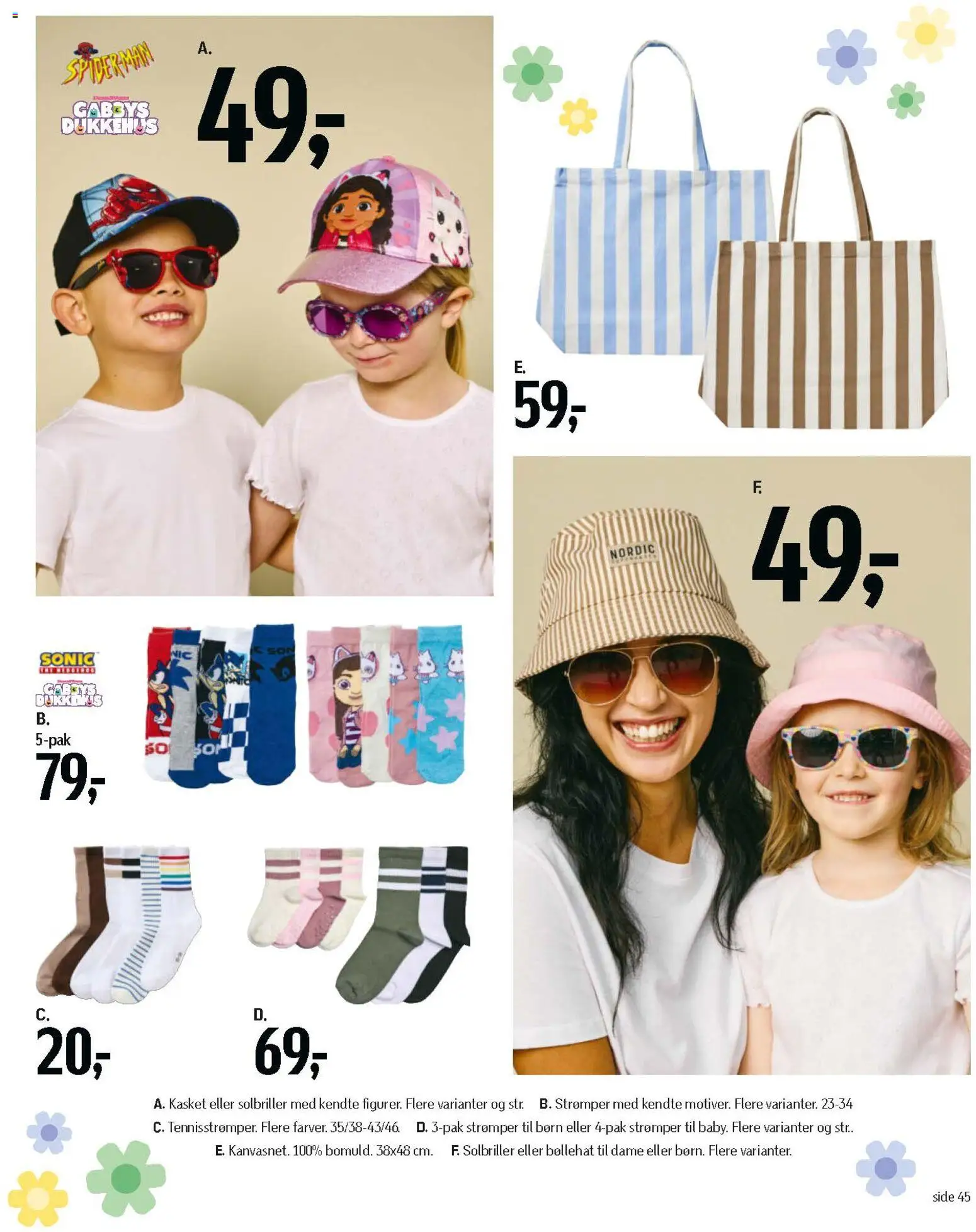 Føtex tilbudsavis – gyldig fra 13.03.2026 | Side: 20 | Produkter: Strømper, Solbriller