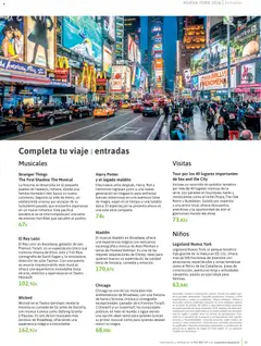 Vista previa Viajes El Corte Inglés Nueva York válido desde el 14.01.2026 | Página: 15
