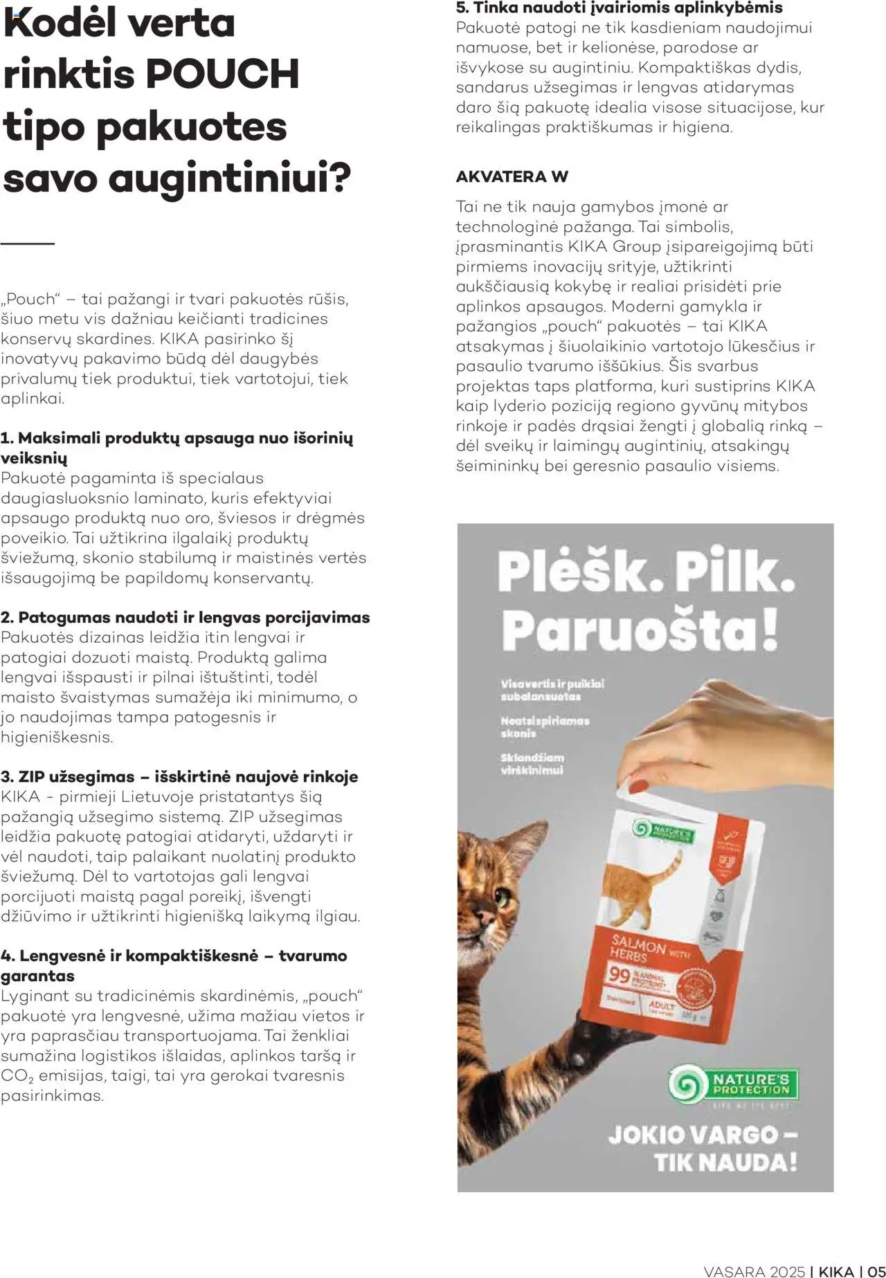 KIKA - Žurnalas Vasara │galioja nuo 13.08.2025 | Puslapis: 7