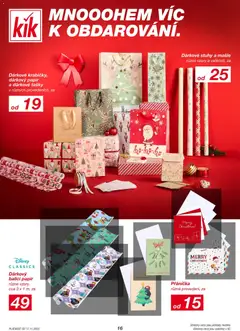 Náhled letáku Kik Black Friday od 17.11.2025 | Strana: 16 | Produkty: Tašky