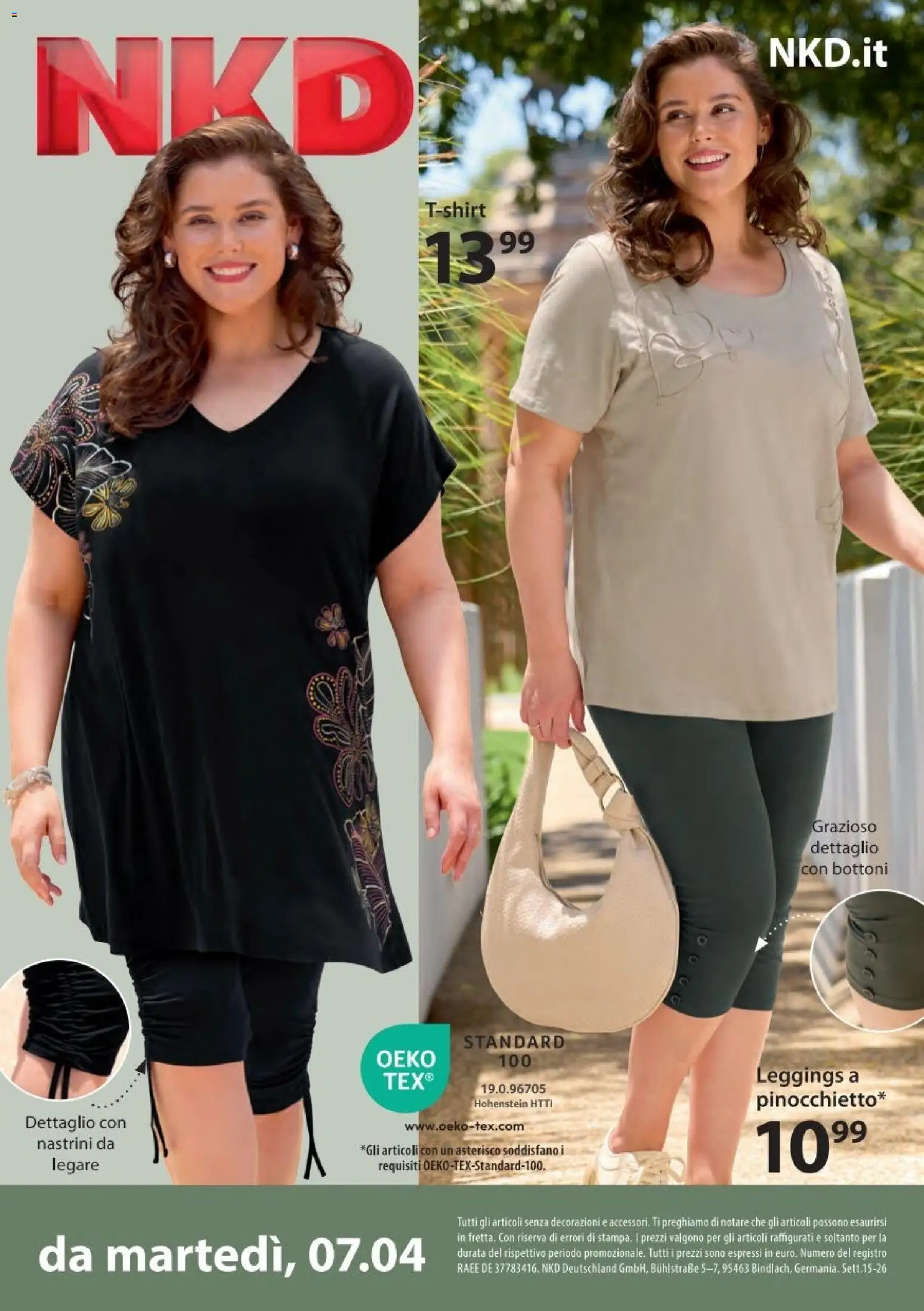 Volantino NKD del 07.04.2026 | Pagina: 6 | Prodotti: Leggings, Decorazioni