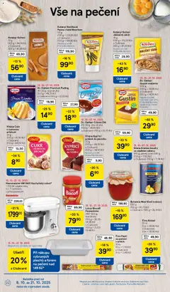 Náhled letáku Kotányi Koření, 70 g od 15.10.2025 | Strana: 22 | Produkty: Vanilková pasta, Lotus Biscoff, Maizena, Papír na pečení