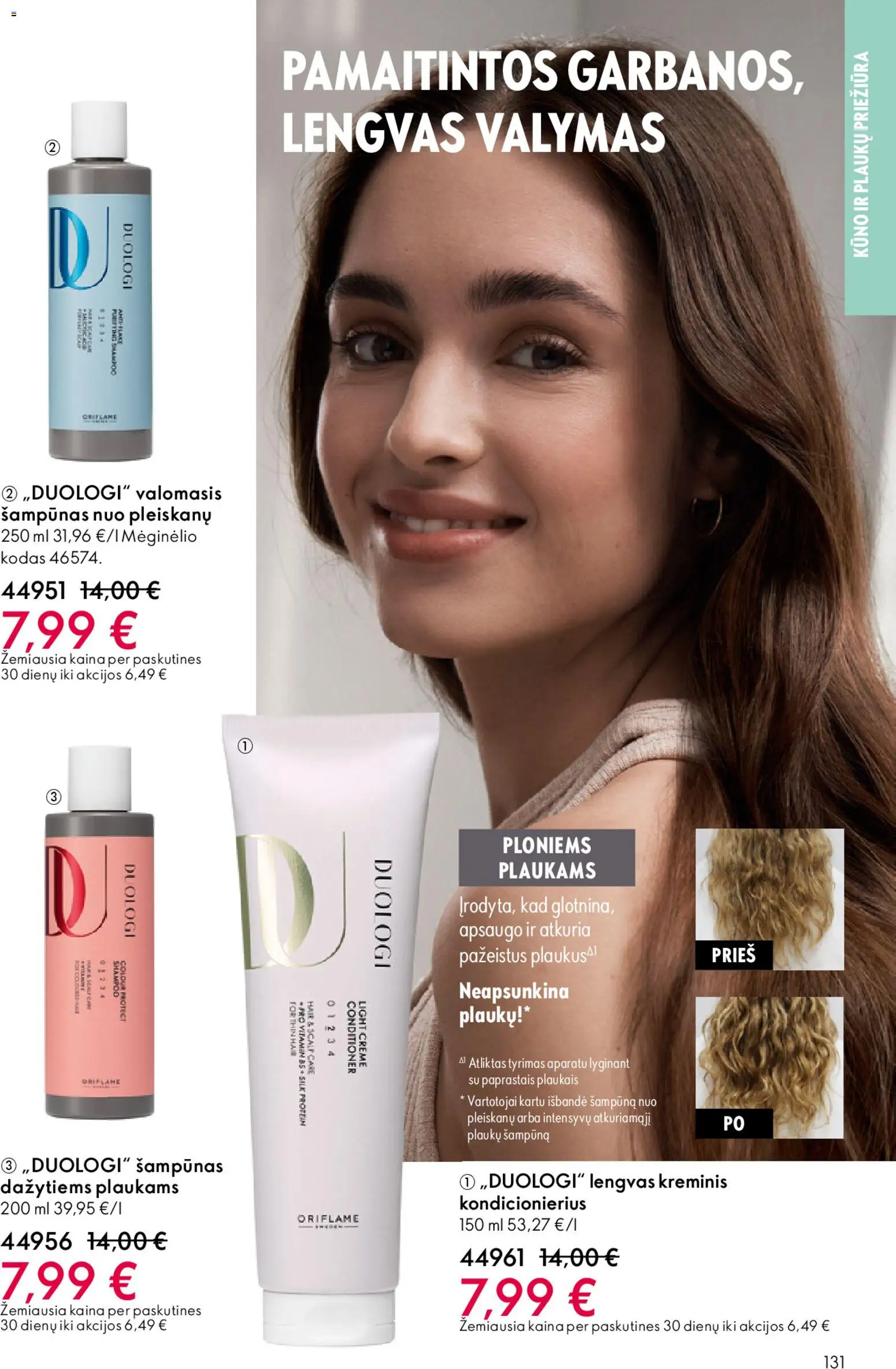 Oriflame akcijos nuo 31.12.2025 | Puslapis: 131 | Prekių: Šampūnas, Kondicionierius