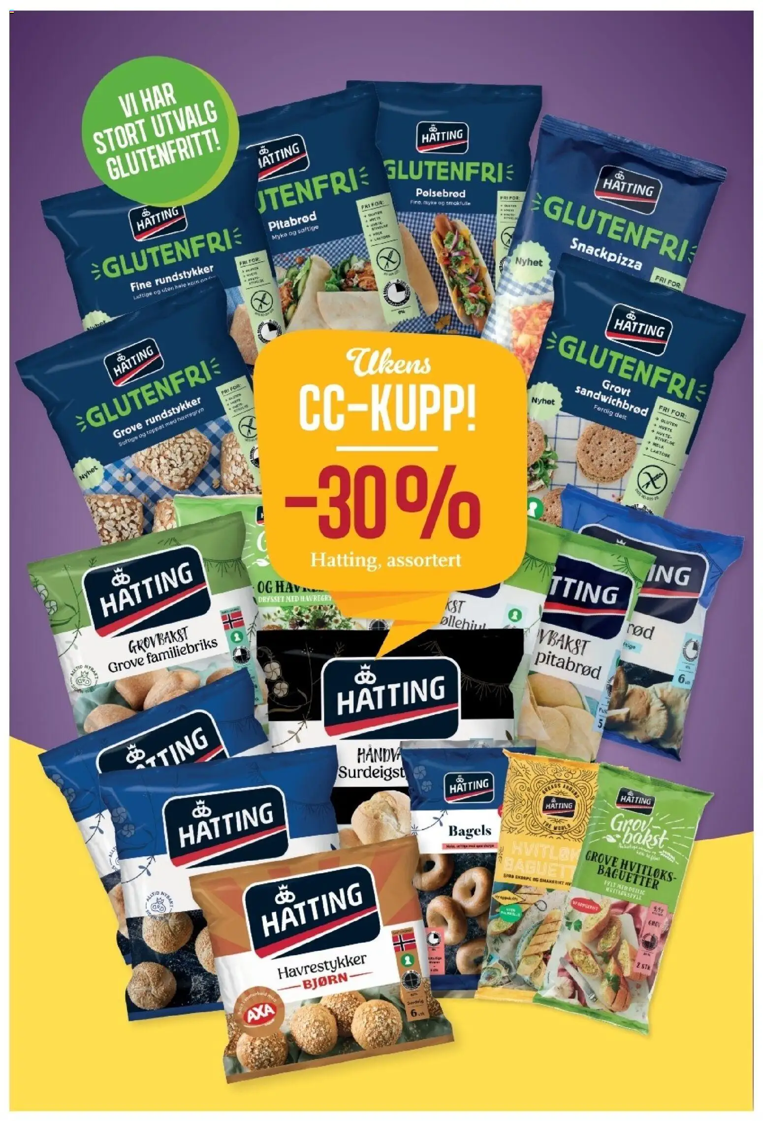 {H1} | Side: 3 | Produkter: Rundstykker, Havregryn, Pølsebrød, Шумівка