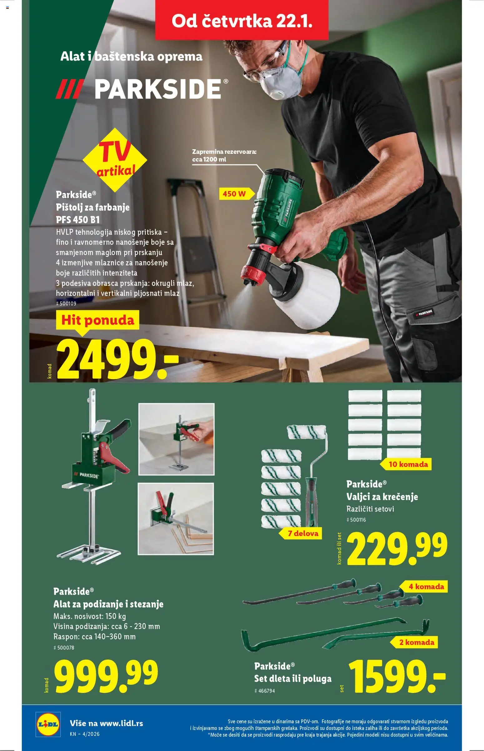 Lidl katalog - važi od 22.01.2026 | Strana: 52 | Proizvode: Parkside