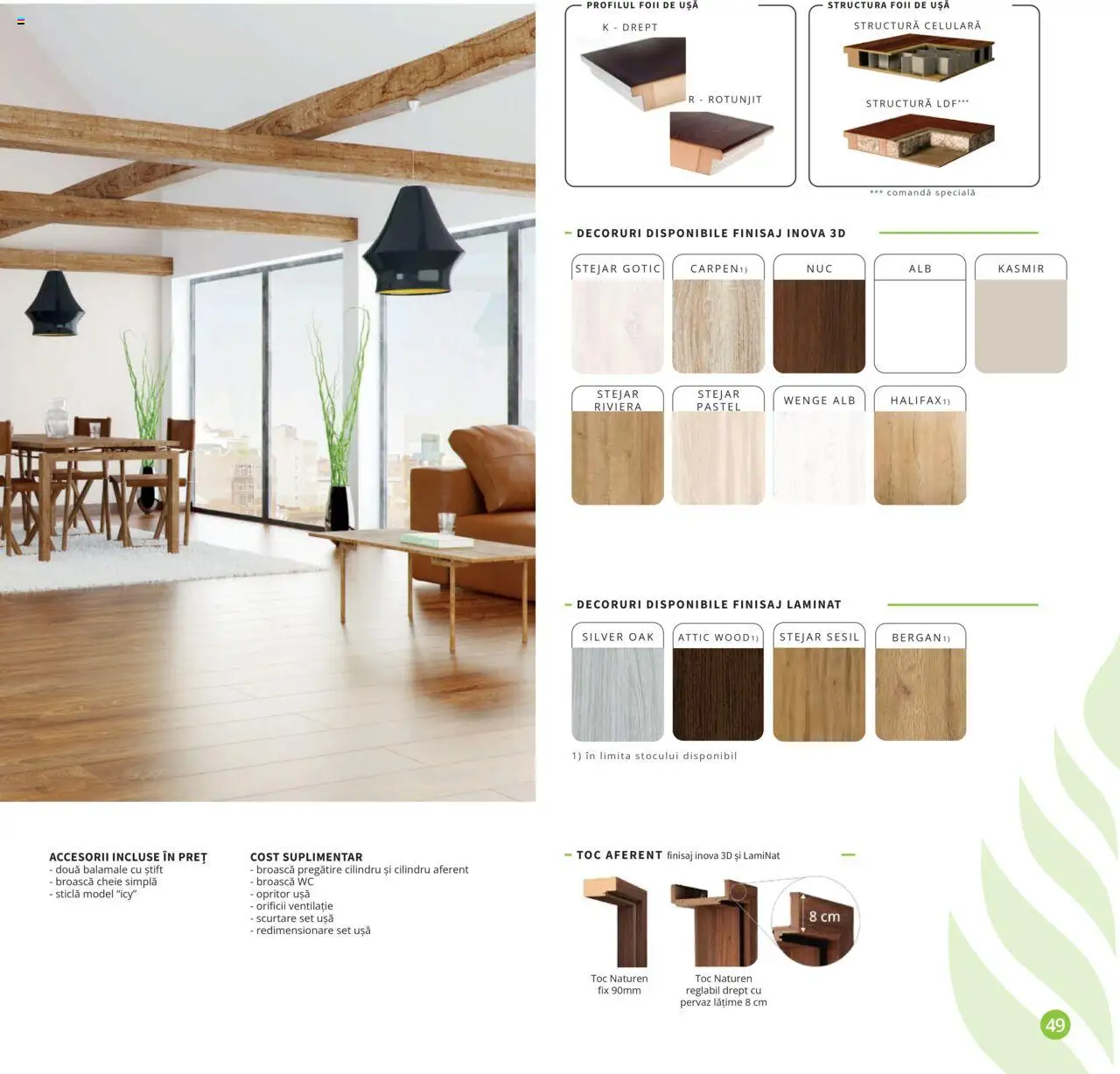 Noul catalog Proges – valabil de la 01.08.2025 | Pagină: 49 | Produse: Ușă