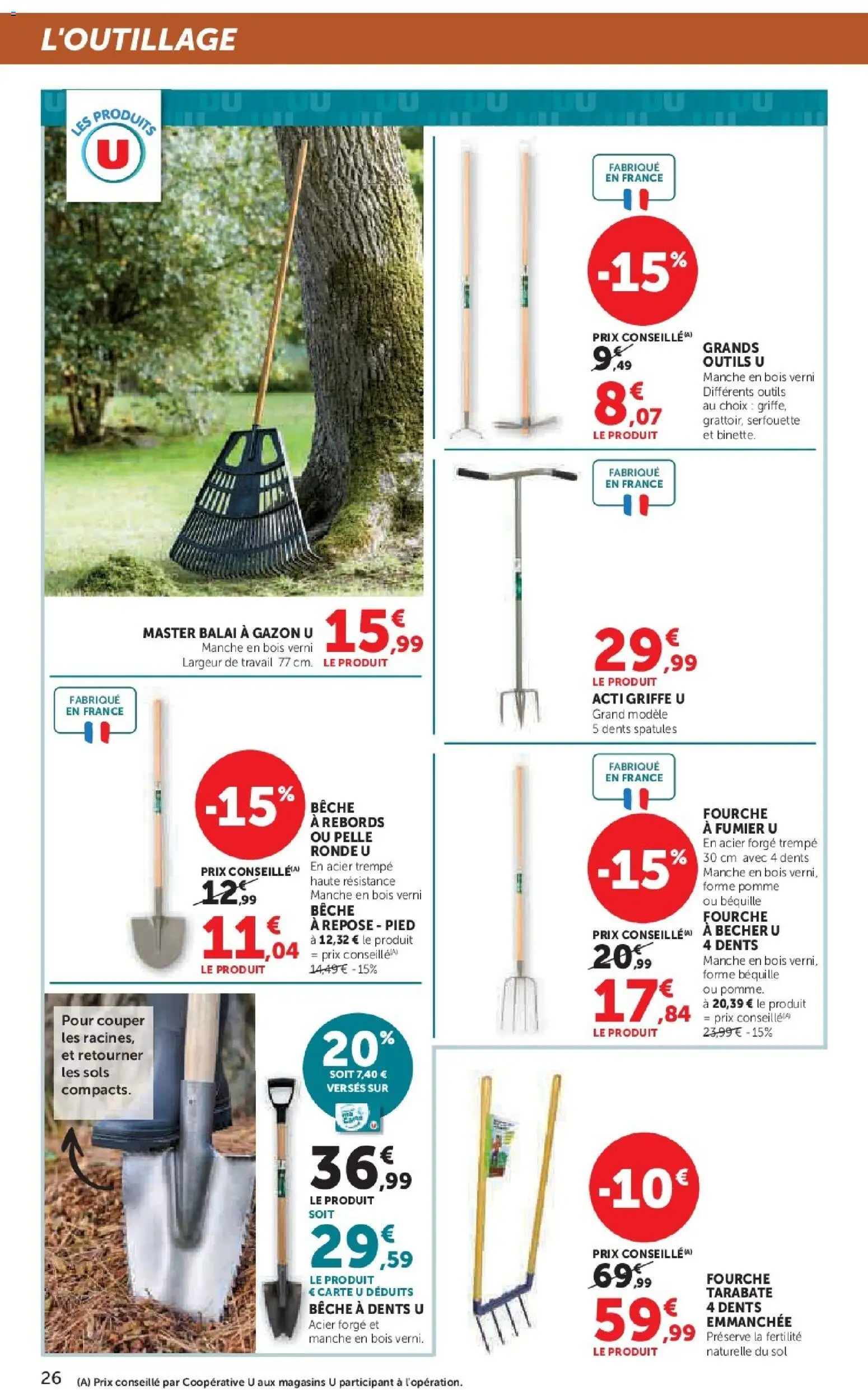 {H1} | Page: 26 | Produits: Pomme, Gazon, Balai