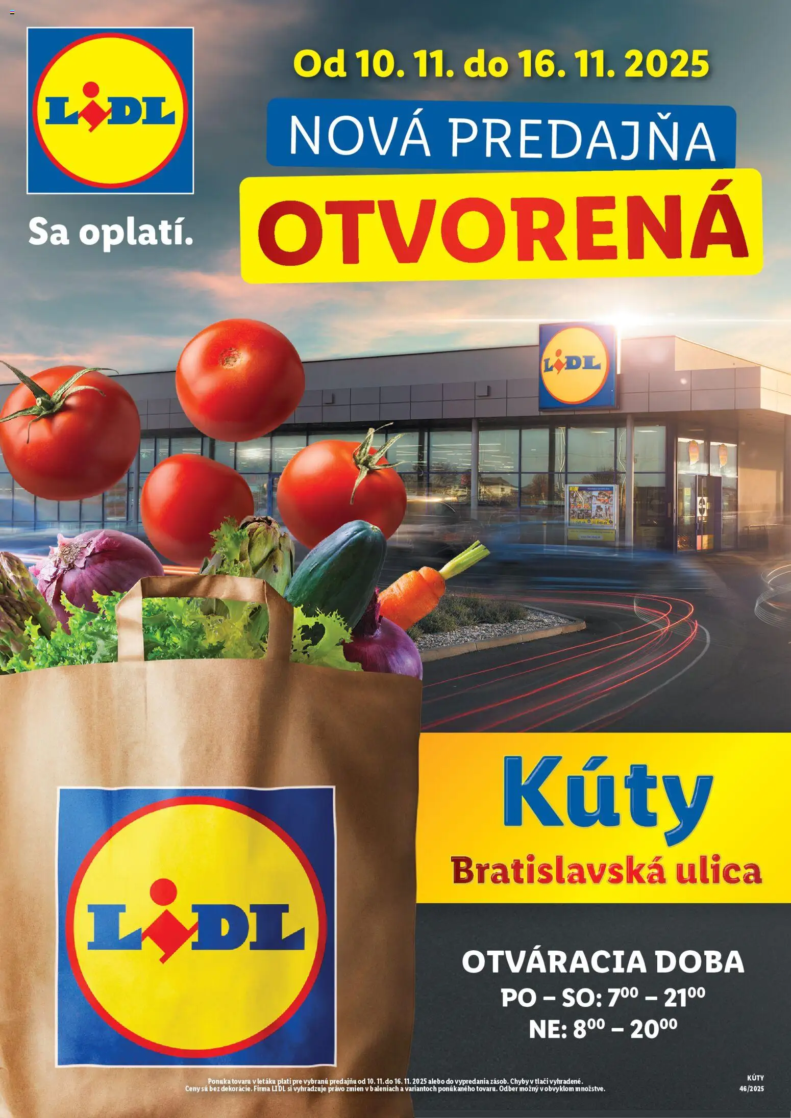 Nové Lidl akcie – leták je platný od 10.11.2025 | Strana: 1