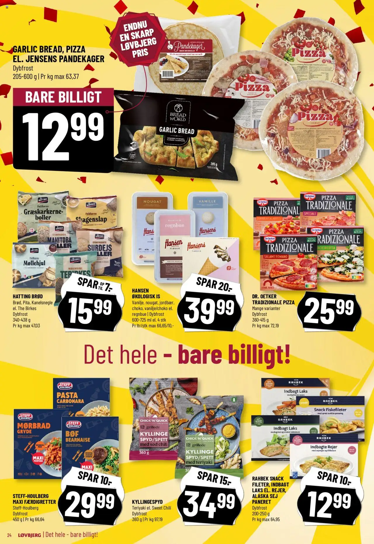 Løvbjerg Tilbudsavis gyldig fra 20.06.2025 | Side: 26 | Produkter: Kærnemælk, Flødeis, Spinat, Nougat