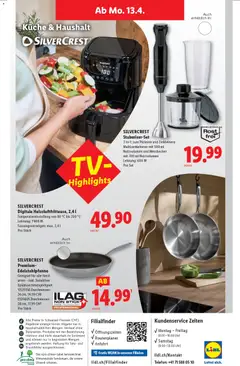 Lidl aktionen ab 09.04.2026 gültig | Seite: 32 | Produkte: Uhr, Herd