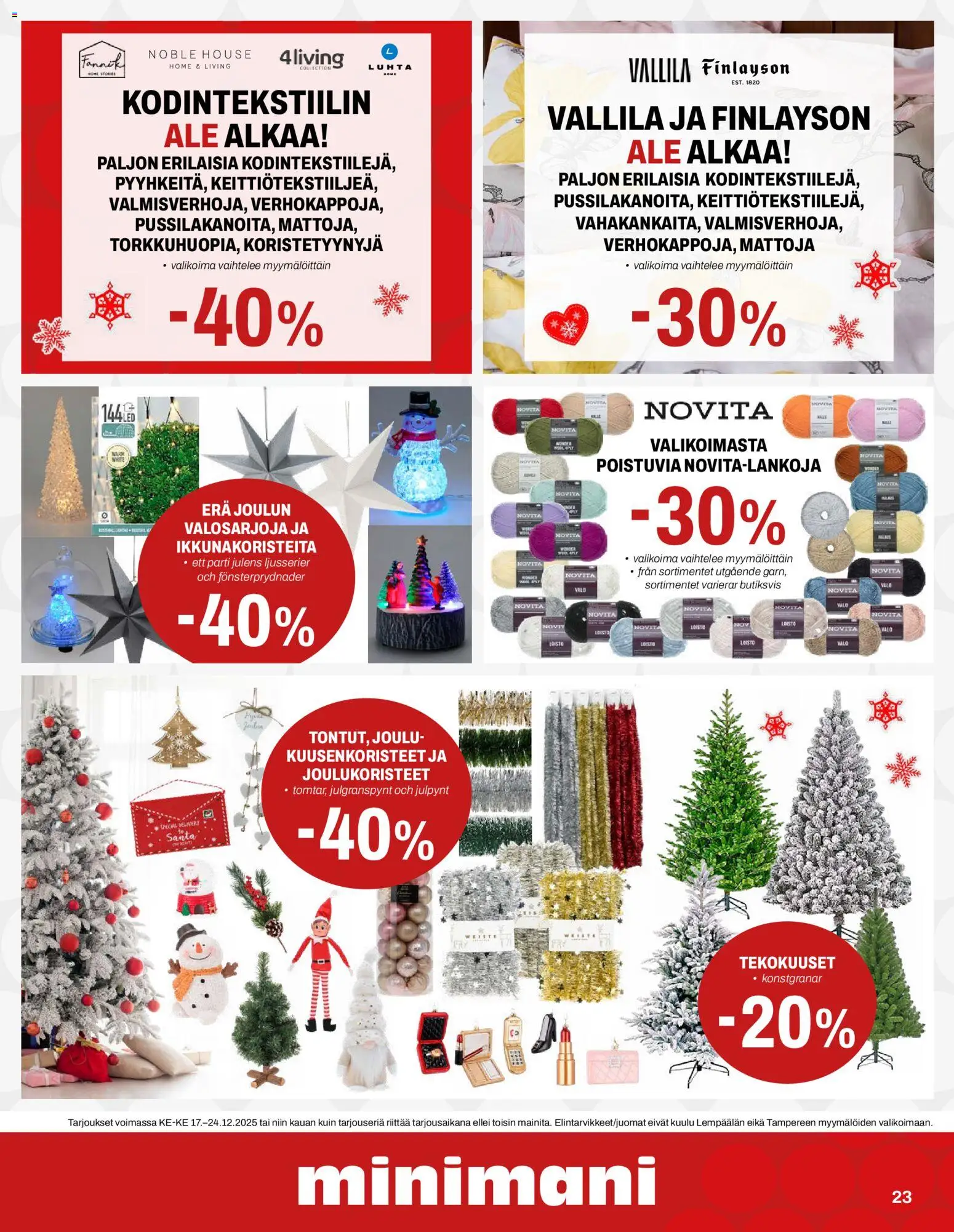 Minimani tarjoukset – voimassa 23.12.2025 alkaen | Sivu: 30