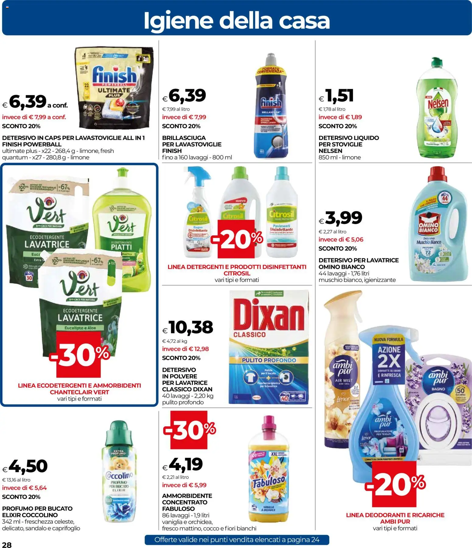 Volantino COOP del 15.01.2026 | Pagina: 28 | Prodotti: Limone, Basilico, Bagno, Profumo