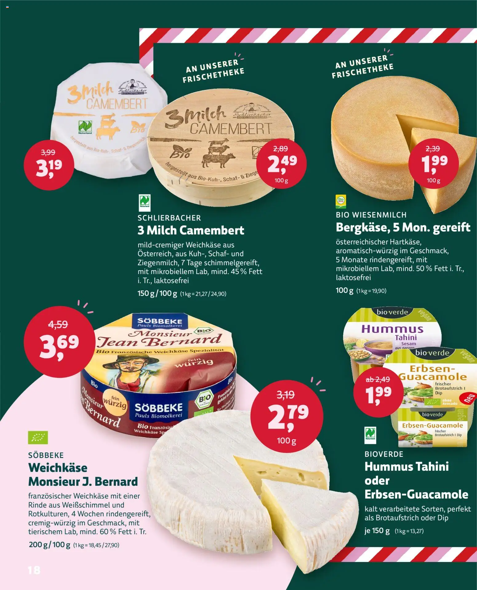 Denns BioMarkt Natürlich Festlich gültig ab 26.11.2025 | Seite: 18 | Produkte: Avocado, Erbsen, Milch