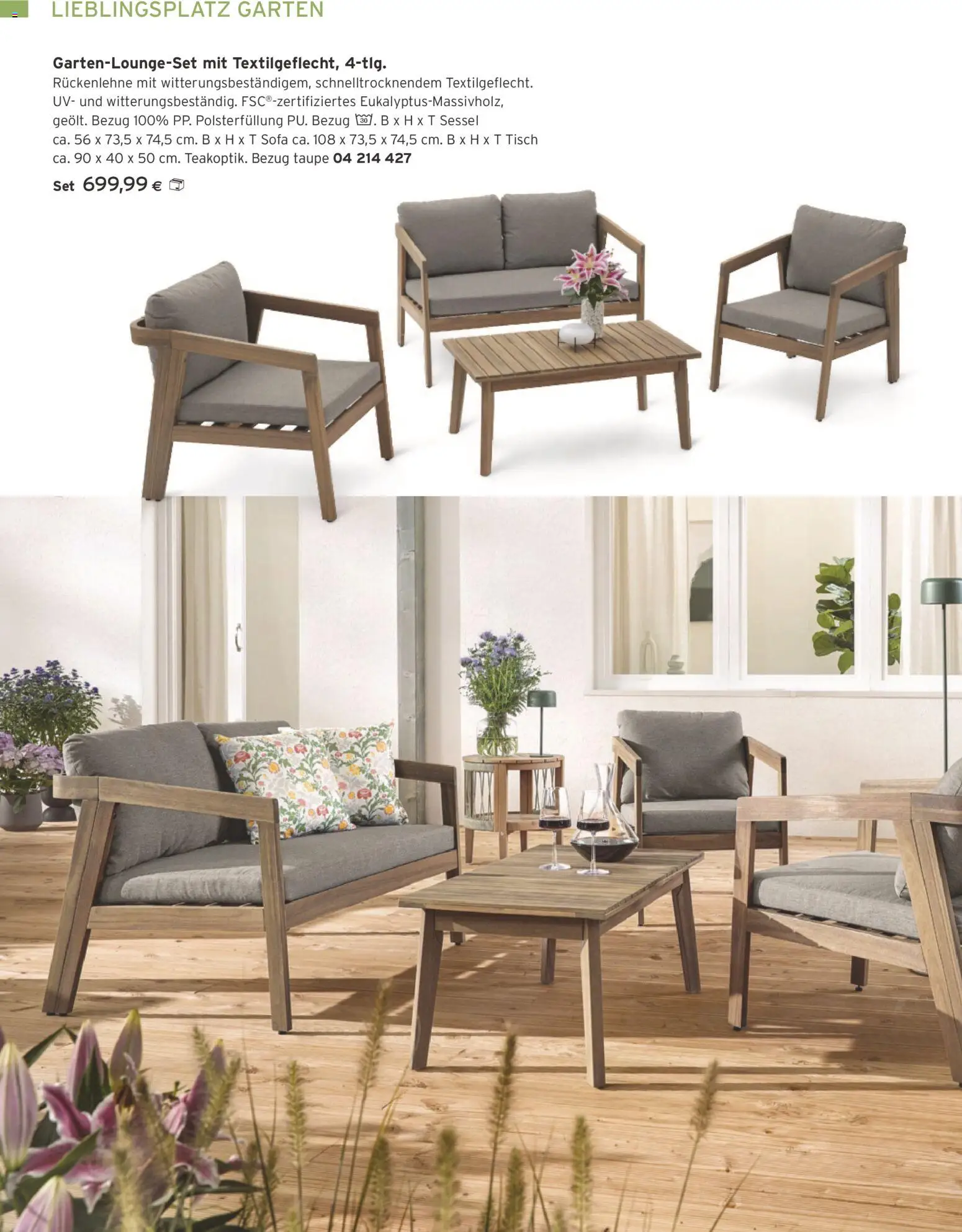 Tchibo Eduscho - Katalog April 2026 gültig ab 01.04.2026 | Seite: 116 | Produkte: Sofa, Sessel, Tisch