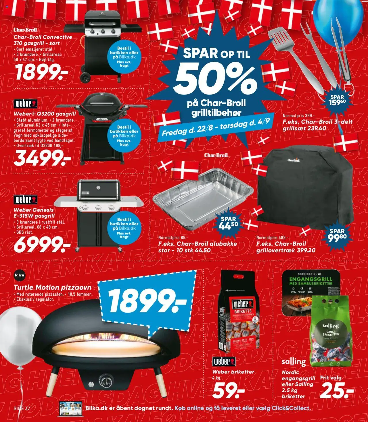 Bilka Tilbudsavis gyldig fra 22.08.2025 | Side: 35 | Produkter: Termometer, Grill