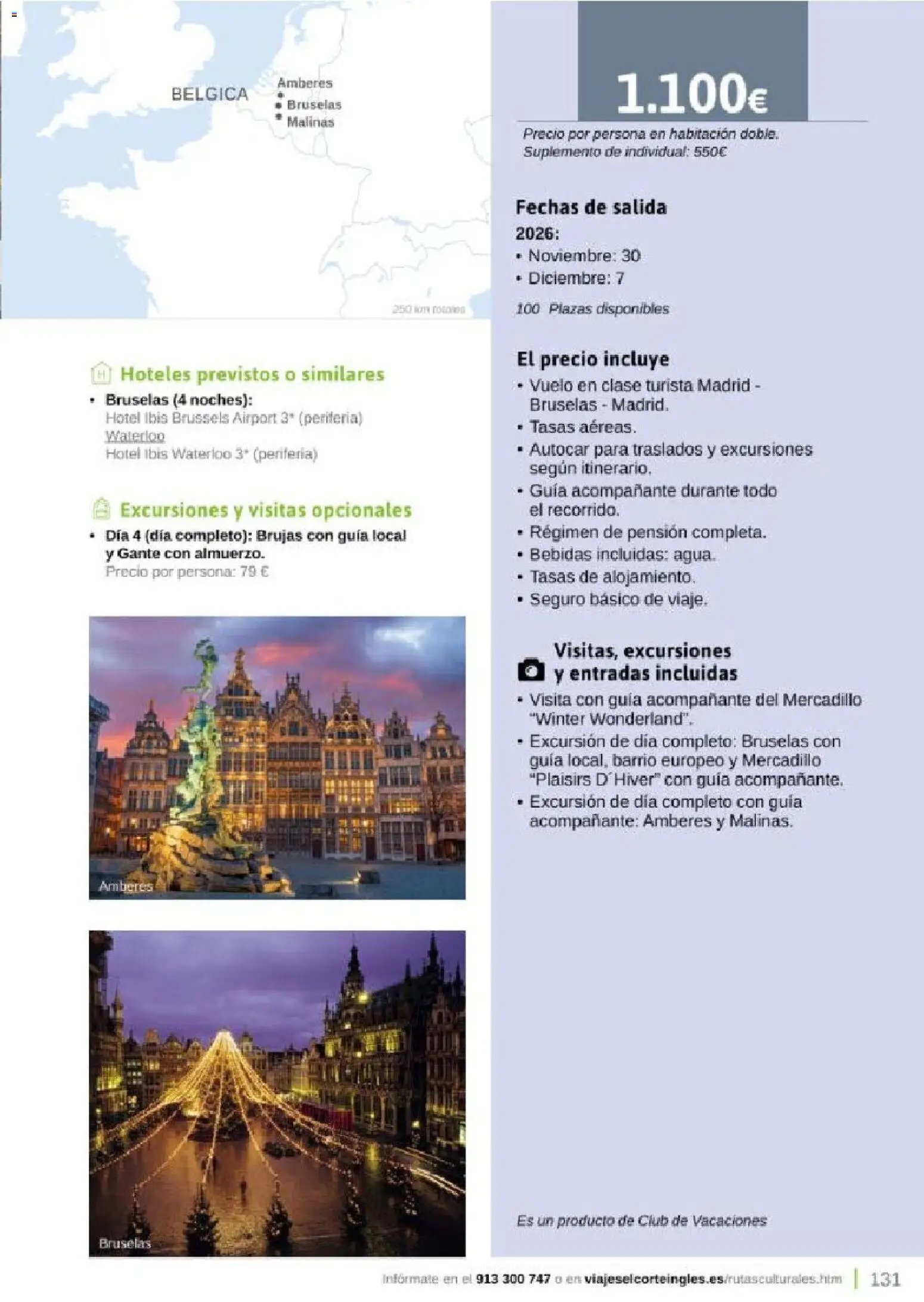 Viajes El Corte Inglés Rutas Culturales de la Comunidad de Madrid │ válido desde el 01.04.2026 | Página: 131