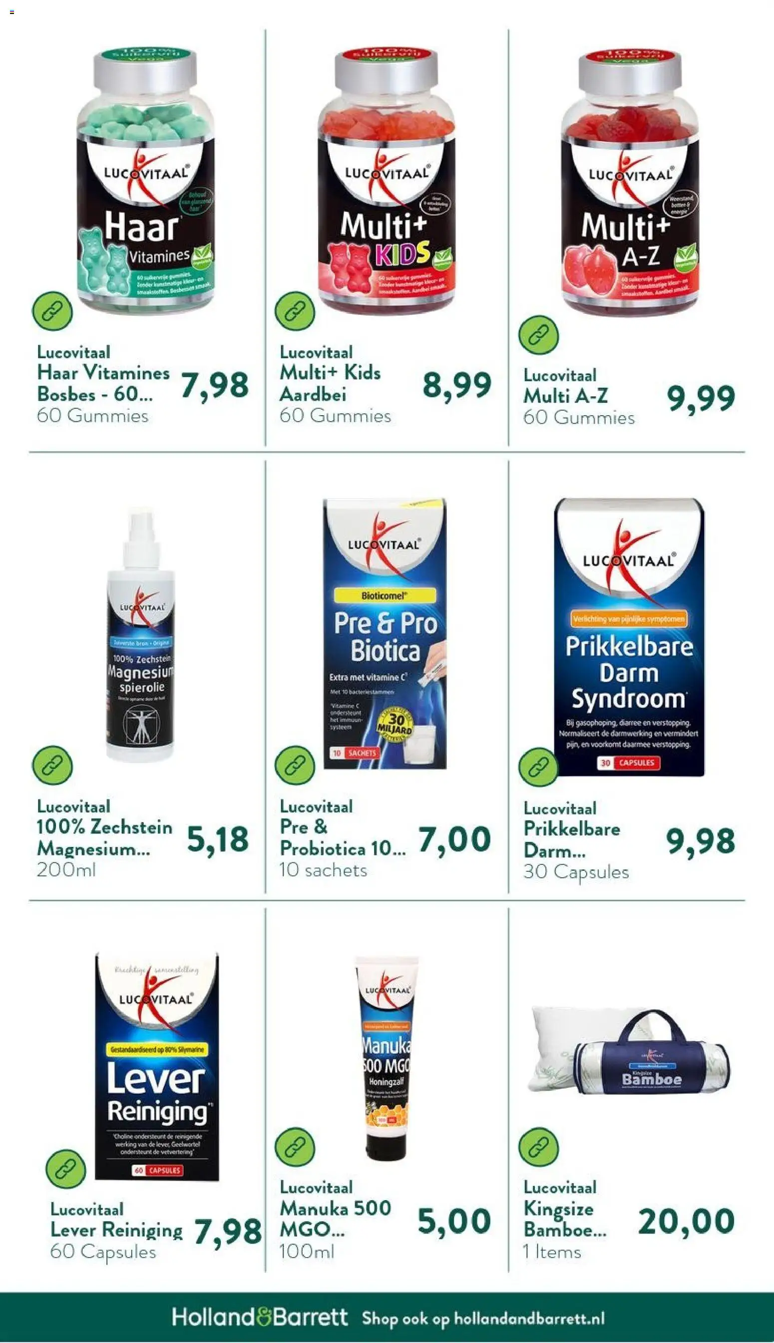 {H1} | Pagina: 21 | Producten: Verlichting, Geelwortel, Vitamine C, Aardbei