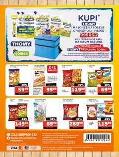 Gomex katalog - važi od 04.08.2025 | Strana: 8 | Proizvode: Majonez, Telefon, Paprika, Kukuruz