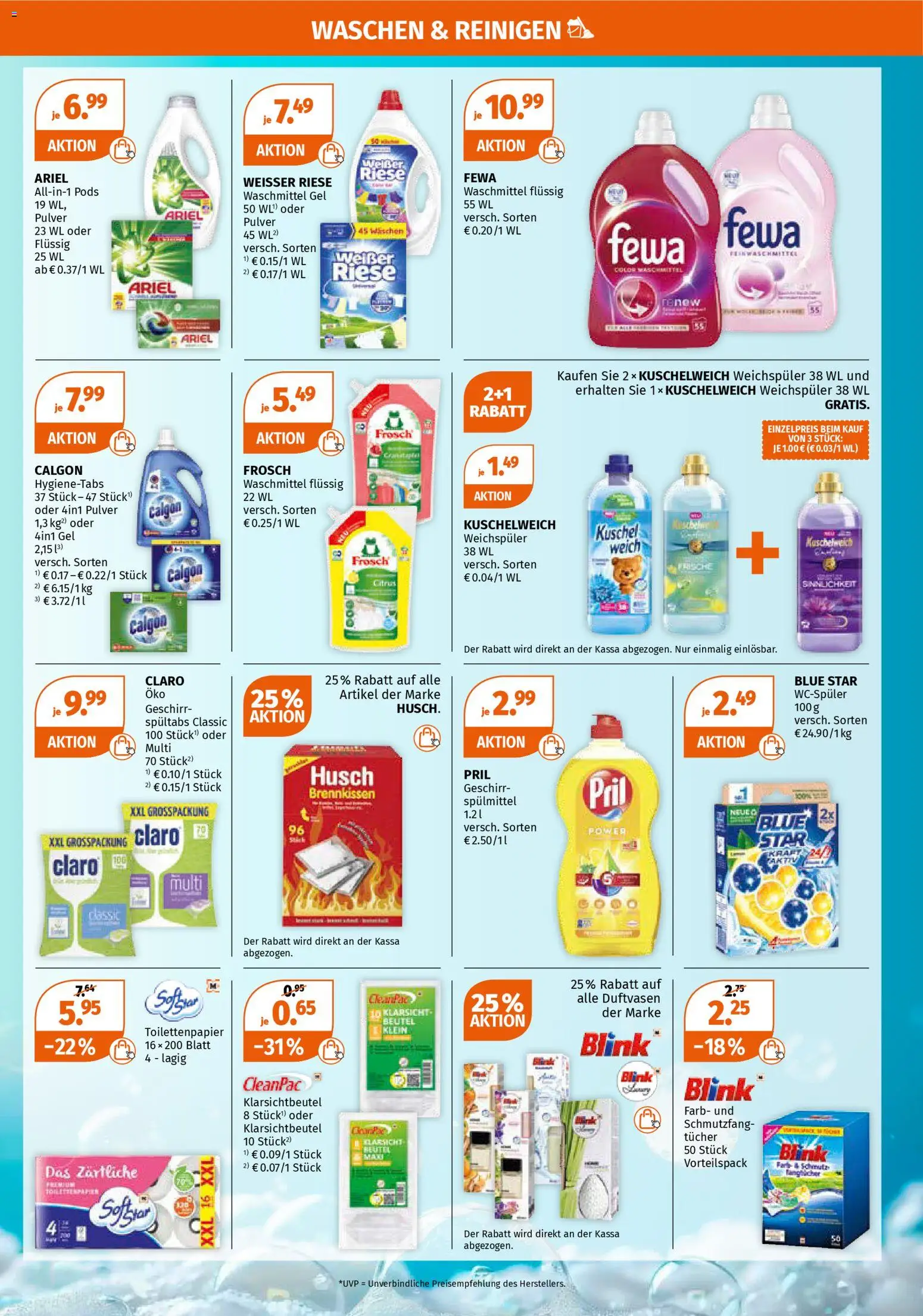 Müller Flugblatt gültig ab 01.12.2025 | Seite: 11 | Produkte: Weichspüler, Waschmittel