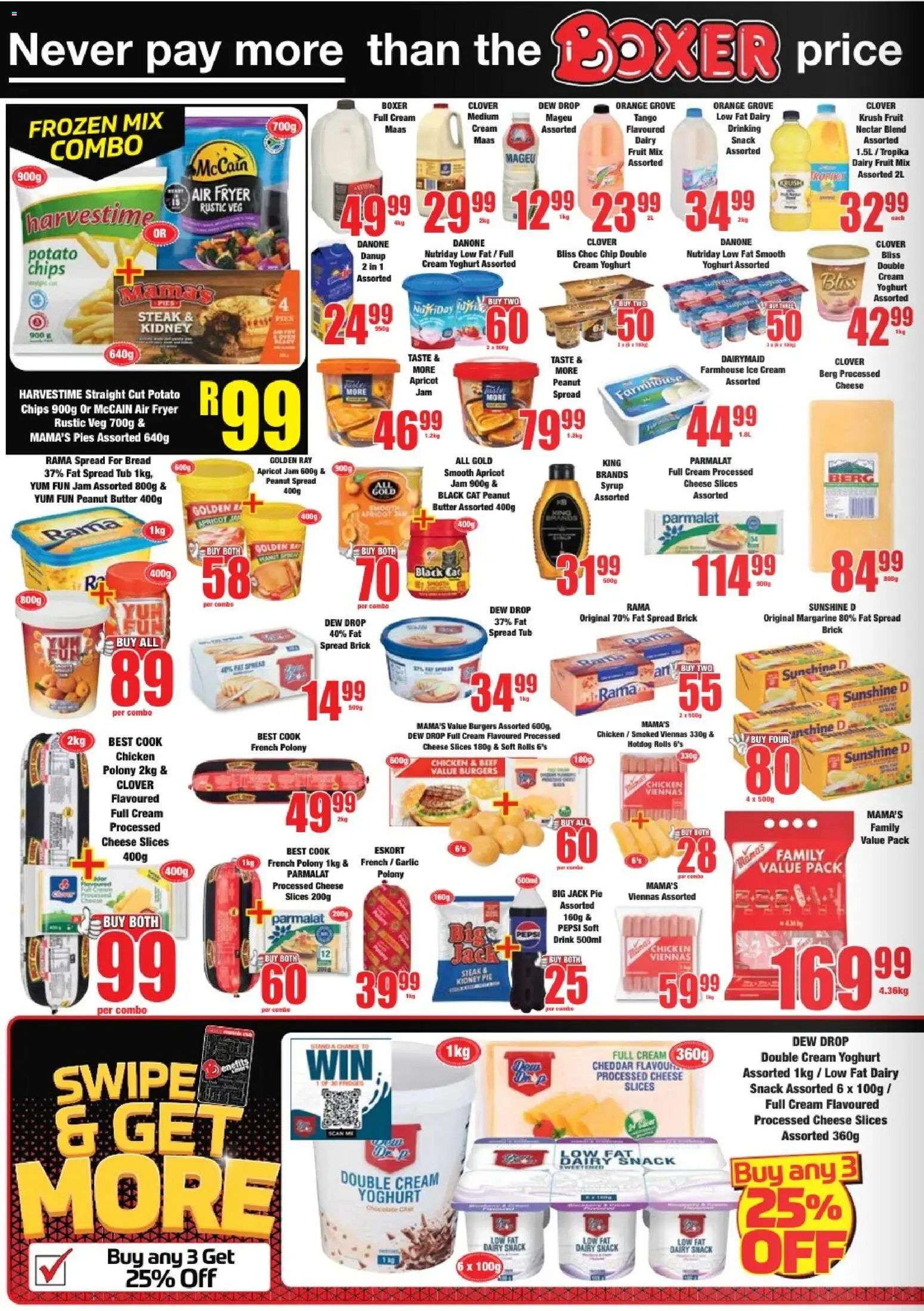 New Boxer catalogue – valid from 23.02.2026 | Page: 4 | Products: Air fryer, Cheese, Chips, Garlic