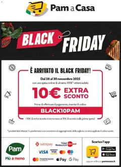 Anteprima del volantino PAM - Black Friday valido a partire dal 28.11.2025