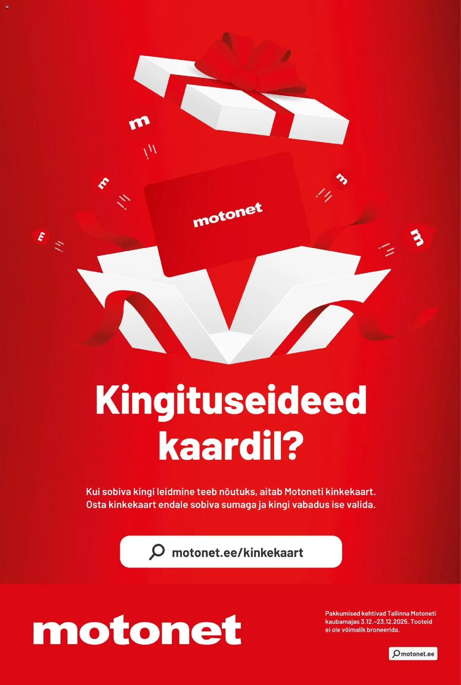 Motonet tarjoukset – voimassa 03.12.2025 alkaen | Sivu: 16