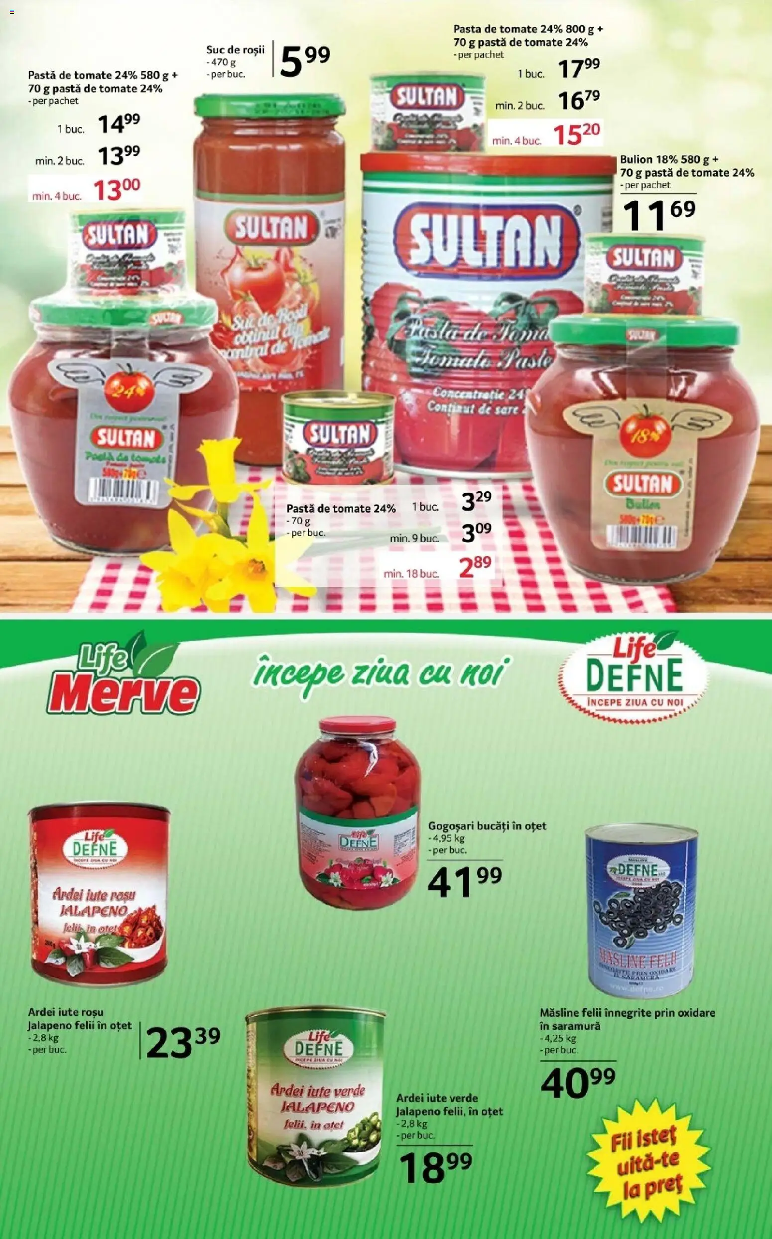 Noul catalog Selgros – valabil de la 03.04.2026 | Pagină: 14 | Produse: Suc, Roșii, Paste, Sare
