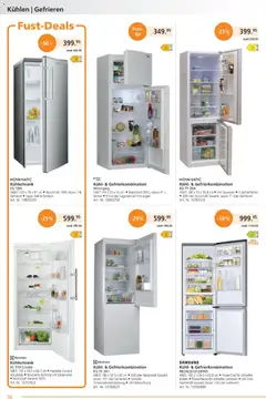 Fust Aktionen ab 26.01.2026 gültig | Seite: 36 | Produkte: Samsung, Kühlschrank