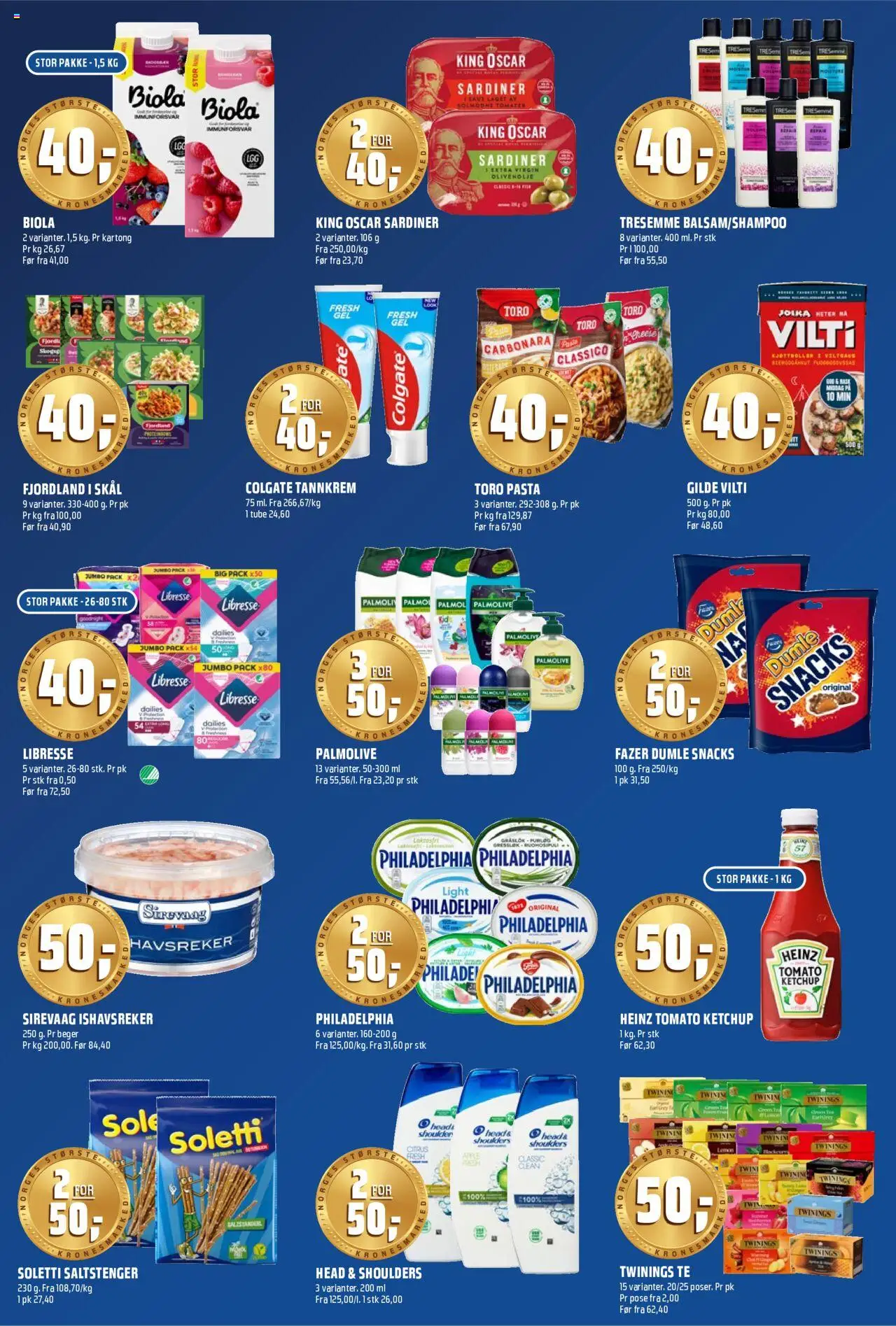  | Side: 7 | Produkter: Hub usb, Pasta, Snacks, Ketchup