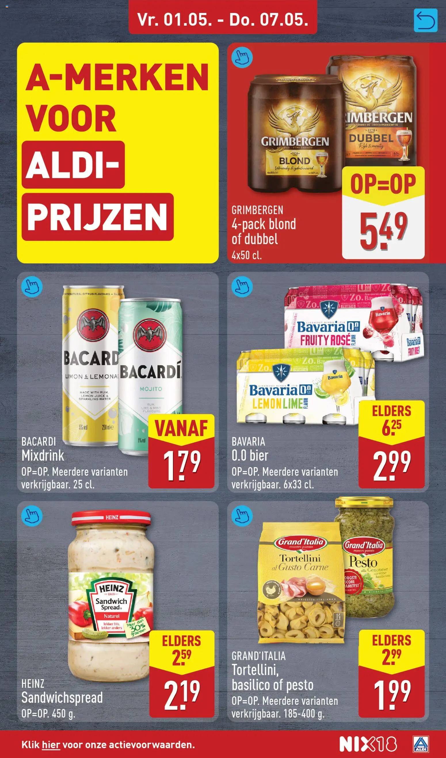 Nieuwe » Aldi folder voor Mei « is er! Ontdek geweldige aanbiedingen en bespaar. | Nederland