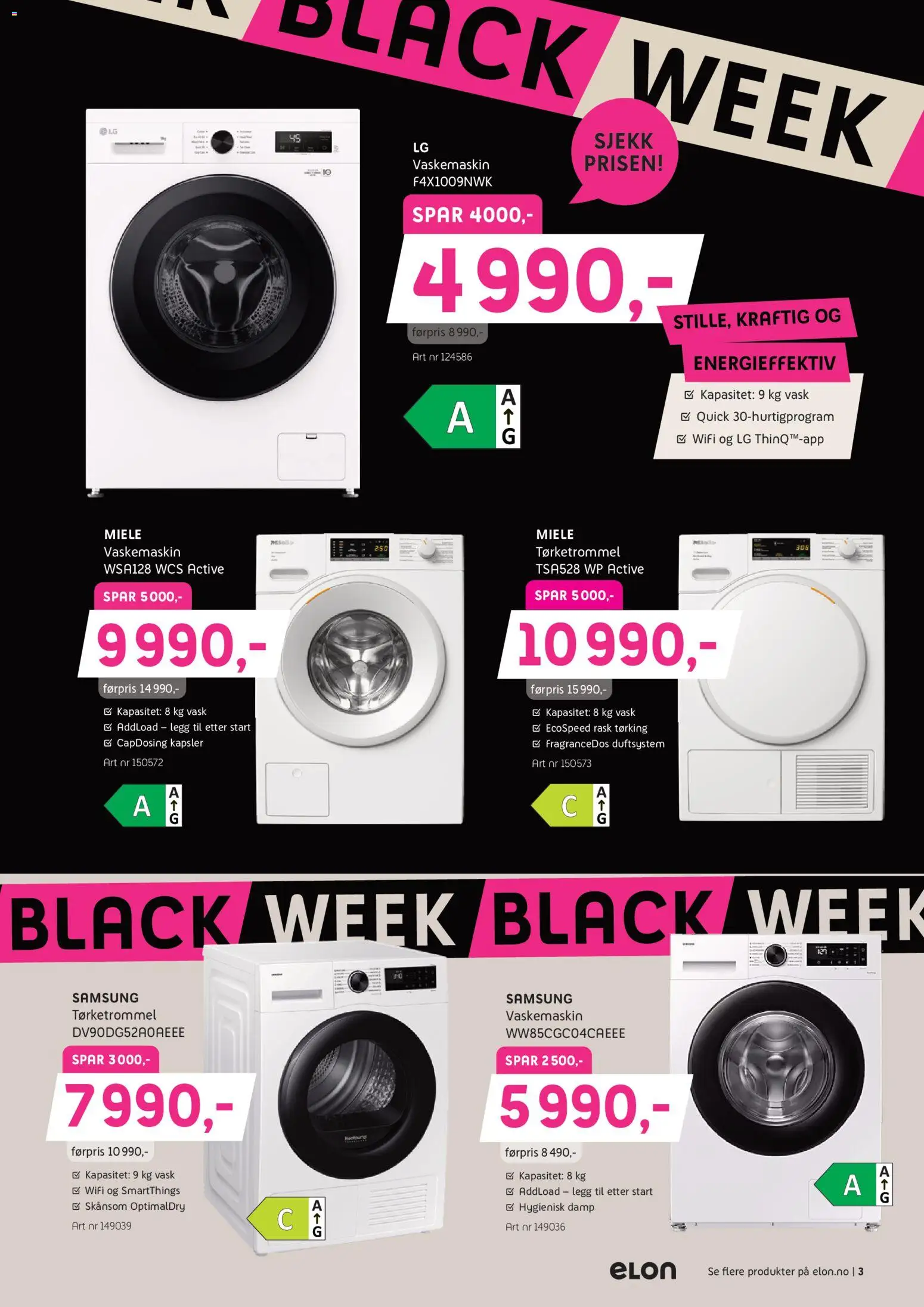 {H1} | Side: 3 | Produkter: Vask, Vaskemaskin, Tørketrommel, Упаковочная бумага