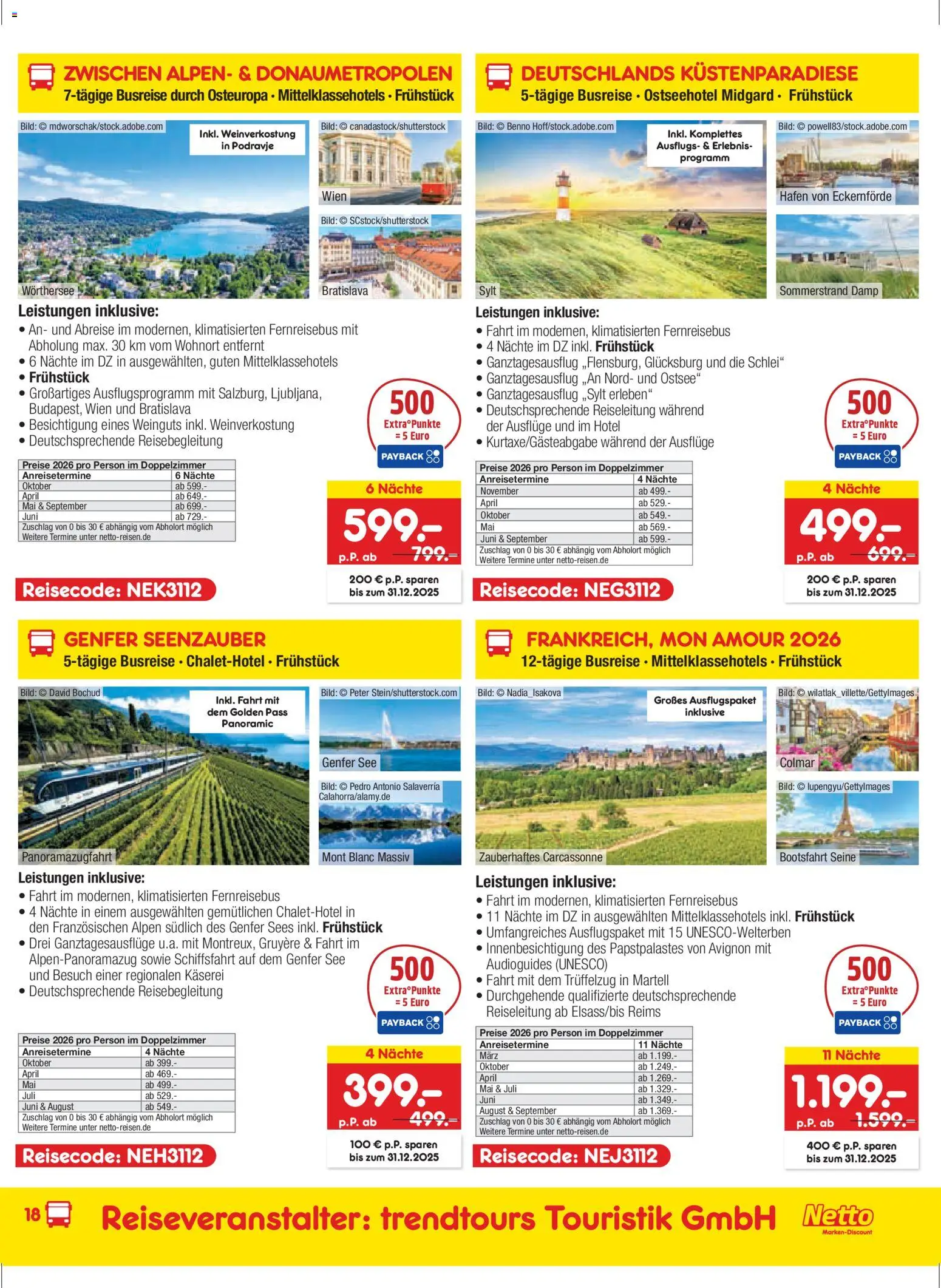 Netto Reisen Prospekt 	 – gültig ab 27.11.2025 | Seite: 18