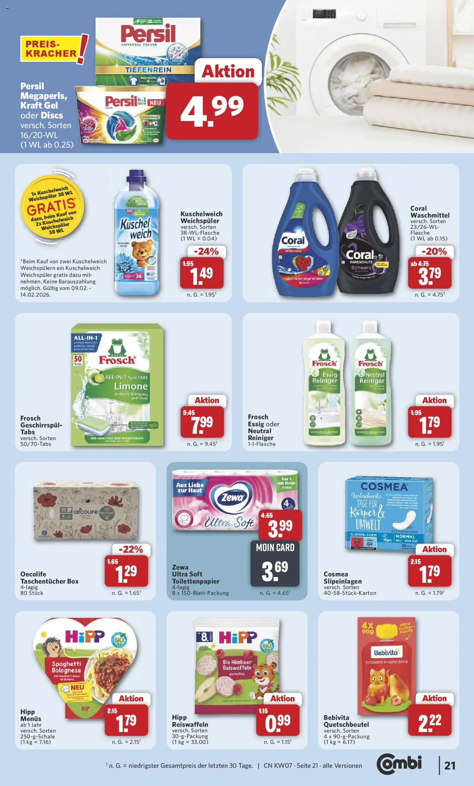 Combi Prospekt 	 – gültig ab 09.02.2026 | Seite: 23