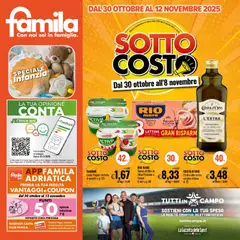 Anteprima del volantino Volantino Famila	 valido a partire dal 30.10.2025