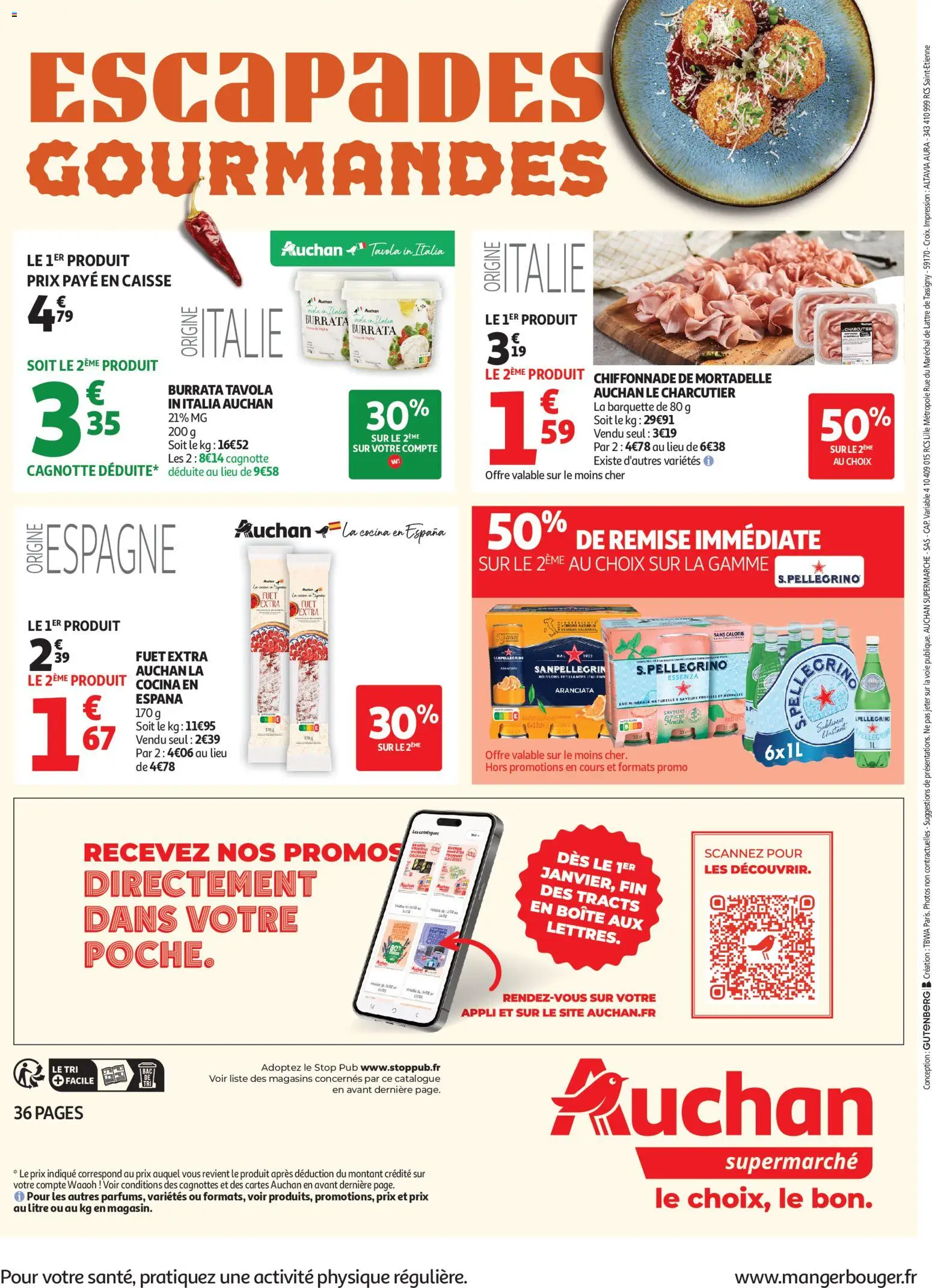 {H1} | Page: 36 | Produits: Eau minérale, Eau minérale naturelle, Burrata