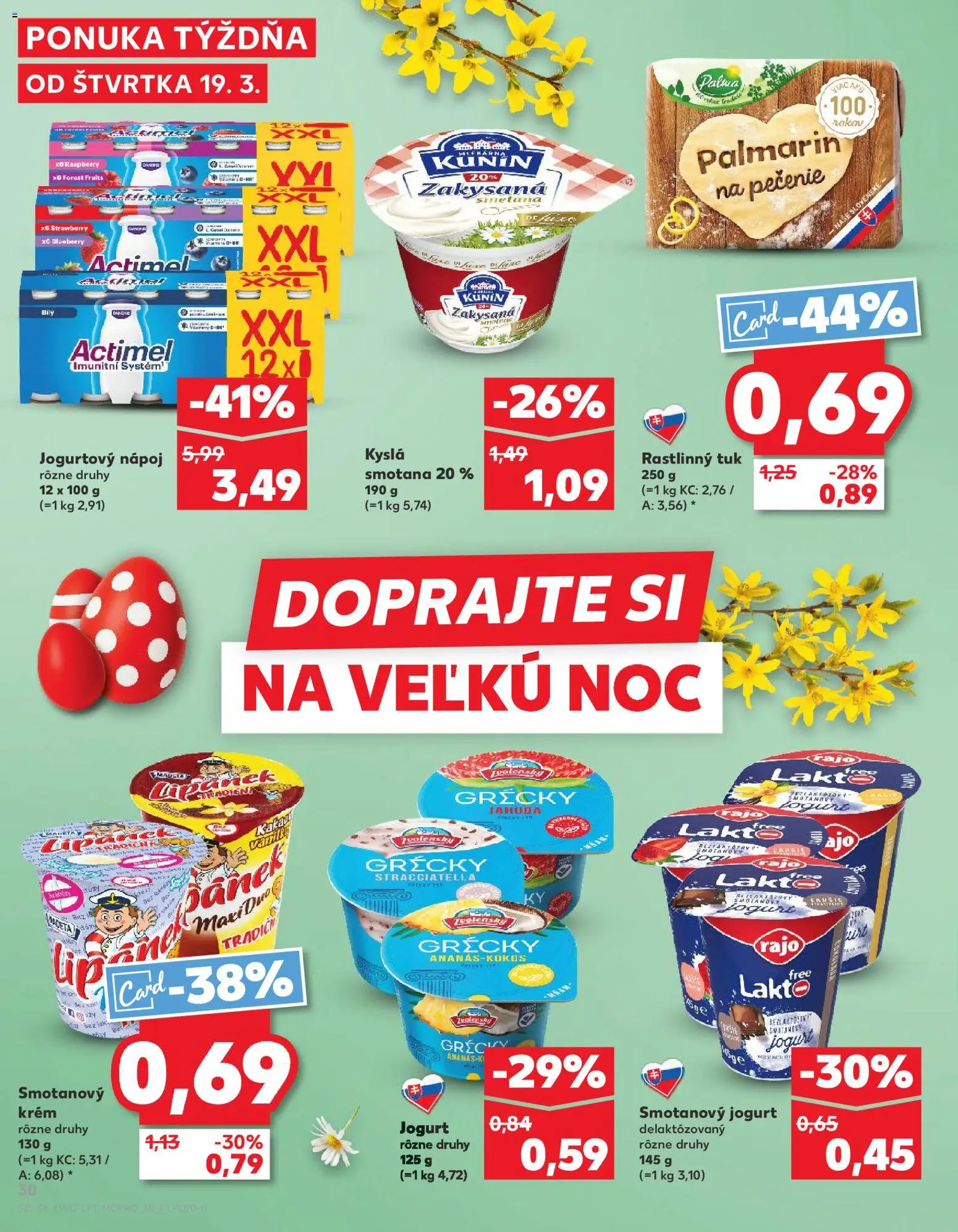 Nové Kaufland akcie – leták je platný od 19.03.2026 | Strana: 30