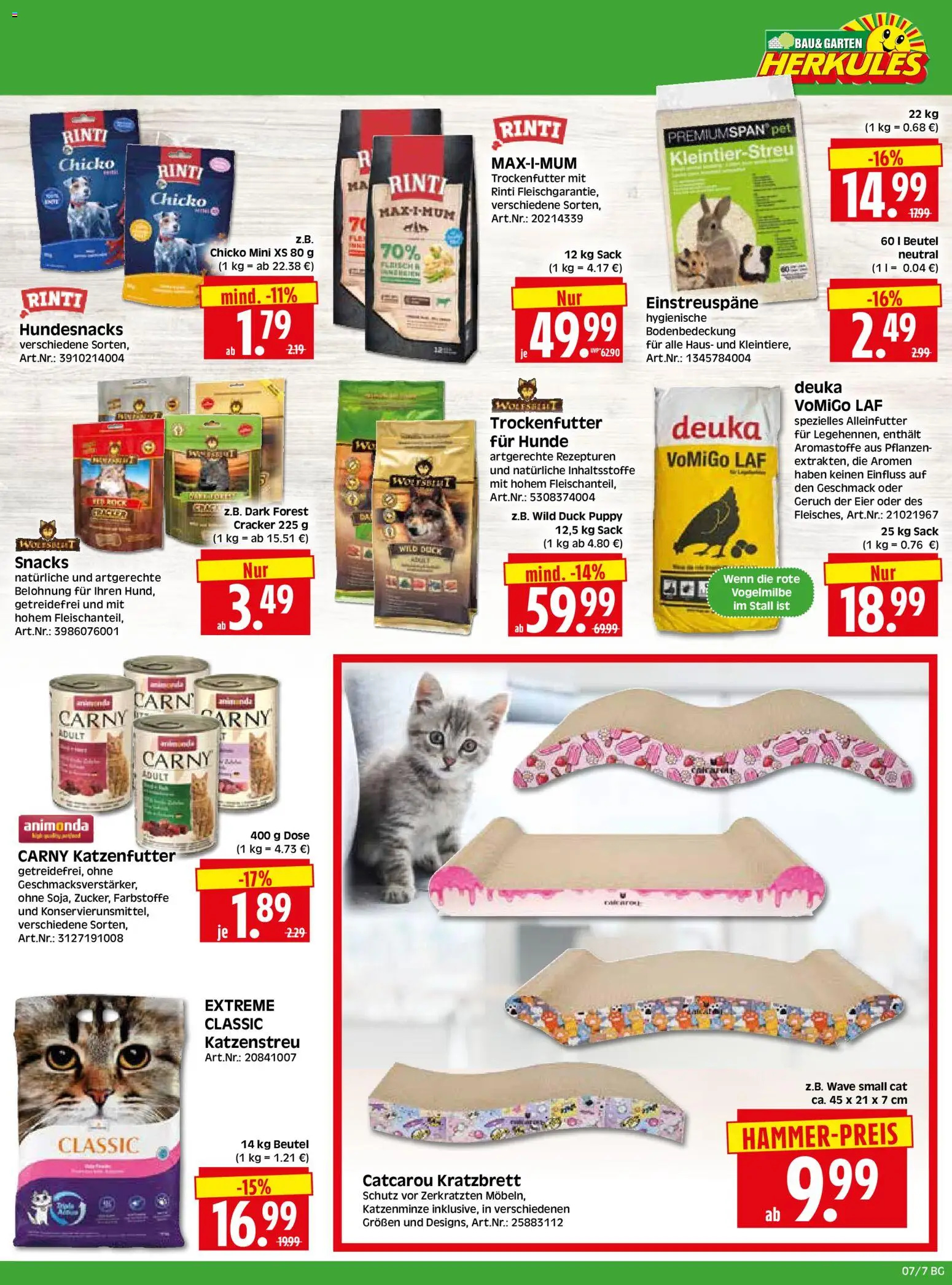 HERKULES Bau & Garten – gültig ab 09.02.2026 | Seite: 7