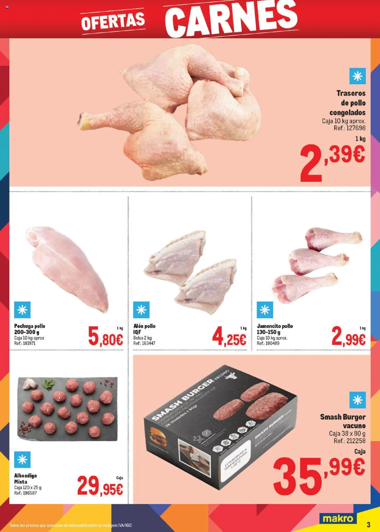 Makro - Precios Norte │ válido desde el 06.10.2025 | Página: 3 | Productos: Bolsa, Σοκολατούχο γάλα, Caja